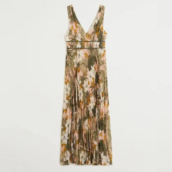 MANGO Floral Print Dress - Picture 16 of 16